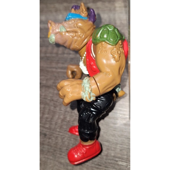 Vintage 1988 Mirage Studio Playmates Tnmt Bebop With Accessories (READ) - Picture 9 of 14